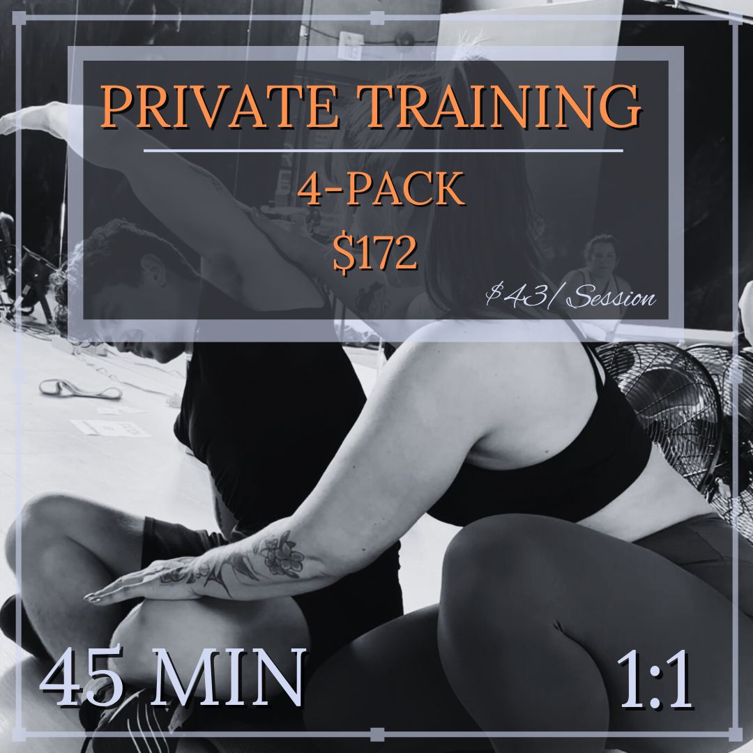 PRIVATE TRAINING (4-PACK)