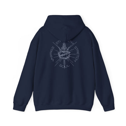 Sunday Service Hoodie - Blue Text