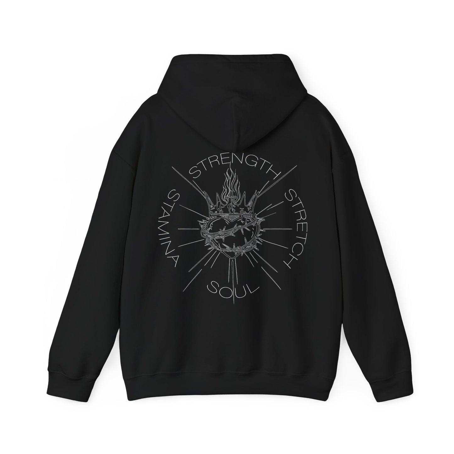 Sunday Service Hoodie — White text