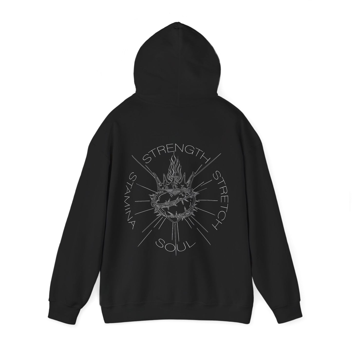 Sunday Service Hoodie — White text