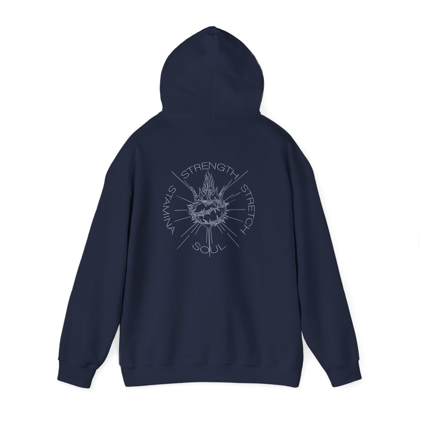 Sunday Service Hoodie - Blue Text