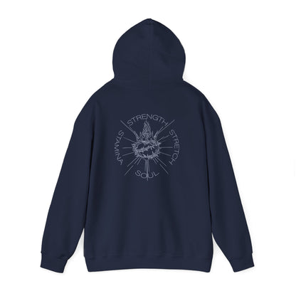 Sunday Service Hoodie - Blue Text