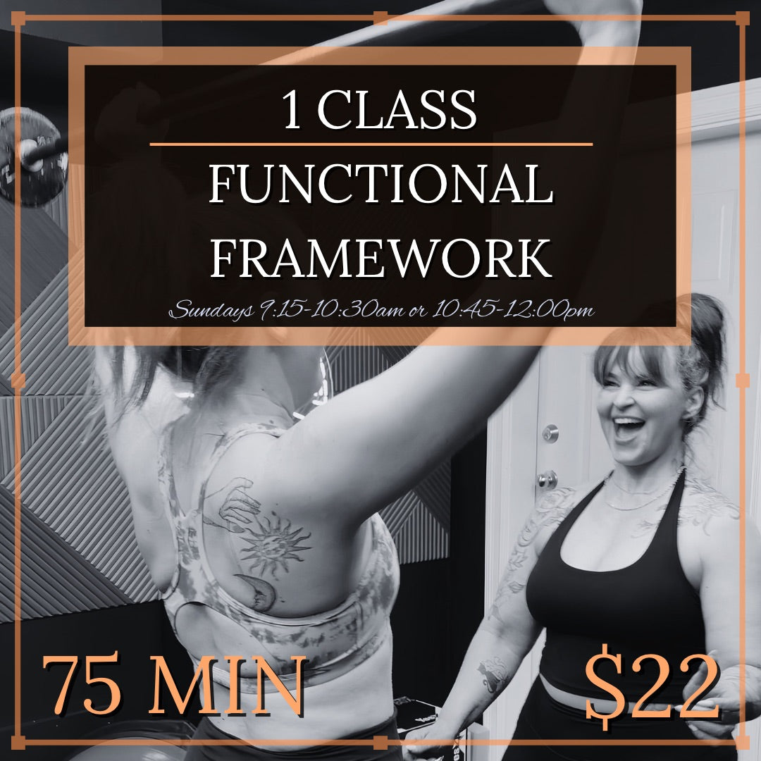 Drop in for Sunday FUNCTIONAL FRAMEWORK