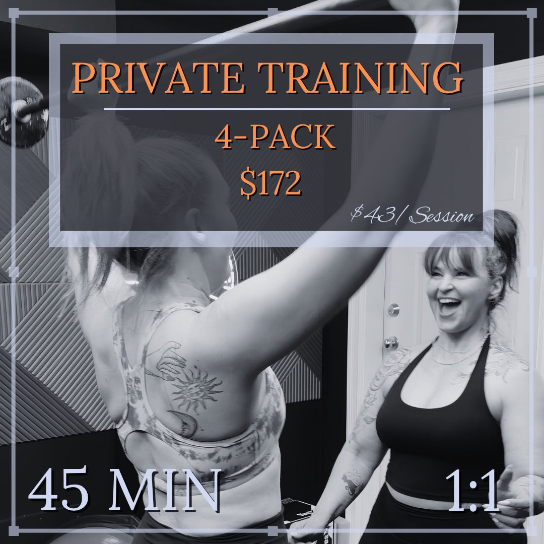 PRIVATE TRAINING (4-PACK)