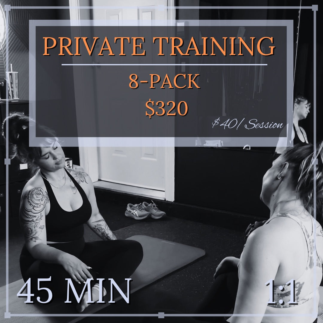 PRIVATE TRAINING (8-PACK)