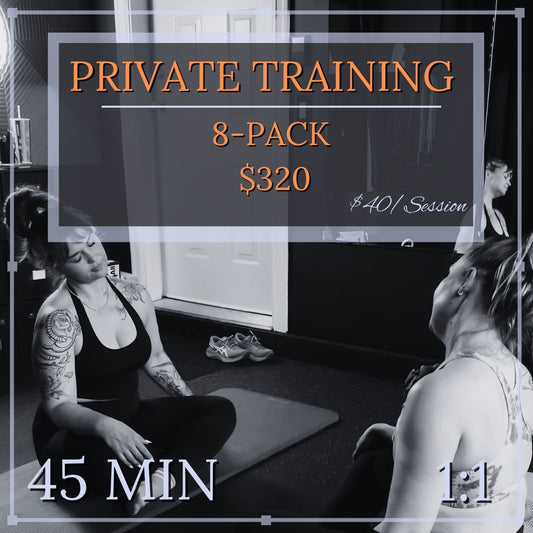 PRIVATE TRAINING (8-PACK)